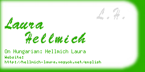 laura hellmich business card